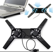 Pratik Katlanabilir Laptop Soğutucu 2 Fanlı - 3