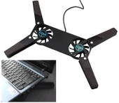Pratik Katlanabilir Laptop Soğutucu 2 Fanlı - 2