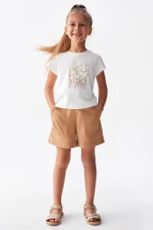 Kız Çocuk Gelincik Tshirt 36527 - 3