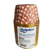 Dolphin Muffin Kağıt Karton Altın Kırmızı Cupcake Kek Kalıbı Kapsülü Kabı - 25 Adetlik 1 Paket thumbnail 1