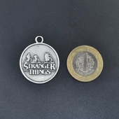 Stranger Things  Kolye Ucu - Antik Gümüş Kaplama - Kod:125 thumbnail 4