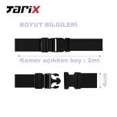 tarix 4 adet Sarı Valiz kemeri + 2 adet Kırmızı valiz etiketi - 3