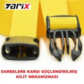 tarix 4 adet Sarı Valiz kemeri + 2 adet Kırmızı valiz etiketi - 4
