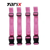 tarix 4 adet Pembe Valiz kemeri + 2 adet Beyaz valiz etiketi - 2