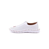 Venüs 2010720 Kadın Hakiki Deri Lastikli Yaprak Desen Casual Ayakkabı - 5