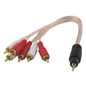 POWERMASTER 3.5 MM STEREO ERKEK / 6 RCA ERKEK 5+1 KABLO - 1