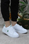 U.S. Polo Assn. Lında Beyaz Yeşil Anatomik Orijinal Ürün Sneaker Kadın Ayakkabı thumbnail 2