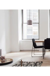 Umur Aydınlatma Minör Tekli Krom Cam Sarkıt Avize thumbnail 3