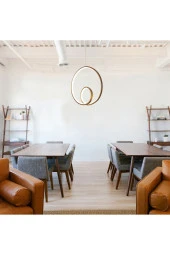 Umur Aydınlatma Spiral Eskitme Led Avize Sarkıt thumbnail 3