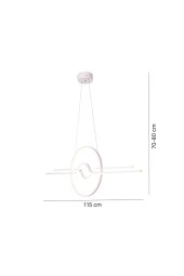 Umur Aydınlatma Zena Gün Işığı Led Avize Sarkıt thumbnail 2