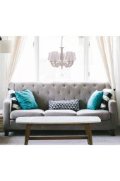 Umur Aydınlatma Albert 5'li Beyaz Şapkalı Sarkıt Avize thumbnail 3