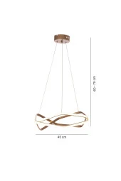 Umur Aydınlatma Alonte Led Avize Sarkıt thumbnail 3