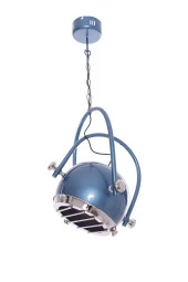 Umur Aydınlatma Gusto Metalik Gök Mavi Sarkıt Avize thumbnail 1