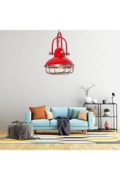 Umur Aydınlatma Manhattan Kırmızı Sarkıt Avize thumbnail 3