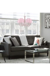 Umur Aydınlatma Albert 5'lü Beyaz Pembe Şapkalı Sarkıt Avize thumbnail 3