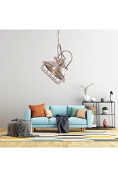 Umur Aydınlatma Manhattan Inox Metal Sarkıt Avize thumbnail 3