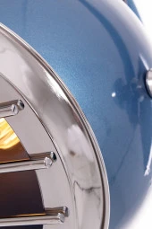 Umur Aydınlatma Gusto Metalik Gök Mavi Sarkıt Avize thumbnail 5