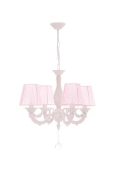 Umur Aydınlatma Albert 4'lü Beyaz Pembe Şapkalı Sarkıt Avize thumbnail 3