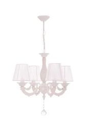 Umur Aydınlatma Albert 4'lü Beyaz Şapkalı Sarkıt Avize thumbnail 2