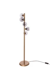 Umur Aydınlatma Minör 5'li Eskitme Füme Camlı Lambader thumbnail 1