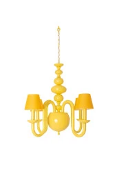 Umur Aydınlatma Roda 4'lü Sarı Şapkalı Sarı Sarkıt Avize thumbnail 1