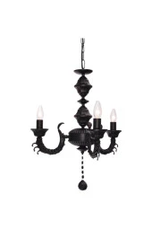 Umur Aydınlatma Novel 3'lü Siyah Avize thumbnail 1