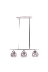 Umur Aydınlatma Minör 3'lü Krom Sıralı Sarkıt Avize thumbnail 1