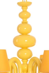 Umur Aydınlatma Roda 6'lı Sarı Şapkalı Sarkıt Avize thumbnail 3