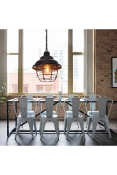 Umur Aydınlatma Togo Siyah Tel Detaylı Sarkıt Avize thumbnail 2