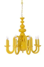 Umur Aydınlatma Roda 8'li Sarı Lüks Sarkıt Avize thumbnail 1