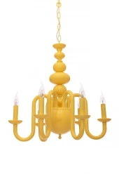 Umur Aydınlatma Roda 6'lı Sarı Lüks Avize Sarkıt thumbnail 1