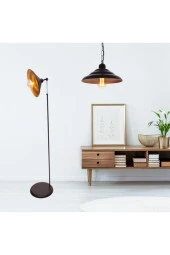 Umur Aydınlatma Dayton Siyah Lambader Sarkıt Ikili Oda Seti thumbnail 2