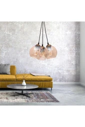 Umur Aydınlatma Minör 3'lü Eskitme Sarkıt Avize thumbnail 2