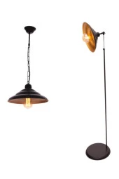 Umur Aydınlatma Dayton Siyah Lambader Sarkıt Ikili Oda Seti thumbnail 1