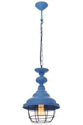 Umur Aydınlatma Togo Mavi Parlak Lake Boyalı Sarkıt Avize thumbnail 1