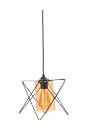 Umur Aydınlatma Endüstriyel tekli camlı sarkıt avize thumbnail 3