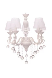 Umur Aydınlatma Lucca 5'Li Beyaz Abajurlu Avize,Yeni Ürün!!! thumbnail 3