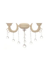 Umur Aydınlatma Novel 3'Lü Krem Renk Abajurlu Avize thumbnail 3