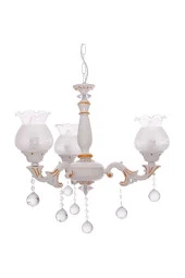 Umur Aydınlatma Borneo 3 Lü Camlı Avize thumbnail 1