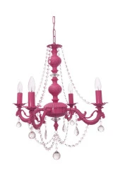 Umur Aydınlatma Dolce Vita 4'lü Fuşya Avize thumbnail 1