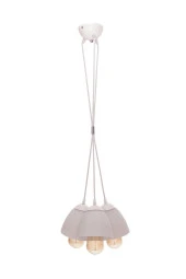 Umur Aydınlatma Minör 3'Lü Konik Cam Modern Sarkıt thumbnail 1