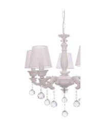 Umur Aydınlatma Borneo 5'li Beyaz Şapkalı Avize thumbnail 4