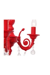 Umur Aydınlatma Senay 3'Lü Kırmızı Avize thumbnail 3