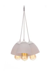 Umur Aydınlatma Minör 3'Lü Konik Cam Modern Sarkıt thumbnail 3