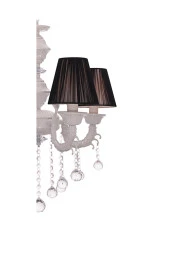 Umur Aydınlatma Novel 4'Lü Beyaz Siyah Şapkalı Avize thumbnail 2