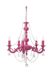 Umur Aydınlatma Dolce Vita 5'li Fuşya Avize thumbnail 1