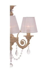 Umur Aydınlatma Senay 3'Lü Krem Beyaz Şapkalı Avize thumbnail 2