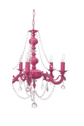 Umur Aydınlatma Dolce Vita 5'li Fuşya Avize thumbnail 3