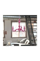 Umur Aydınlatma Dolce Vita 3'Lü Fuşya Avize thumbnail 2