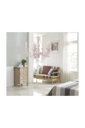 Umur Aydınlatma Bella Retro 5'li Beyaz Avize thumbnail 3